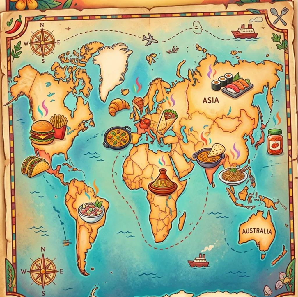 Taste Explorer: Discover Your World Cuisine Match