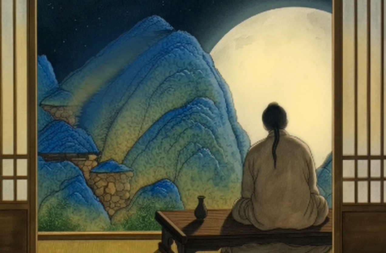 Thoughts on a Quiet Night (Jìng yè sī)